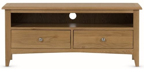 Kilkenny Oak 2 Drawer Large TV Unit