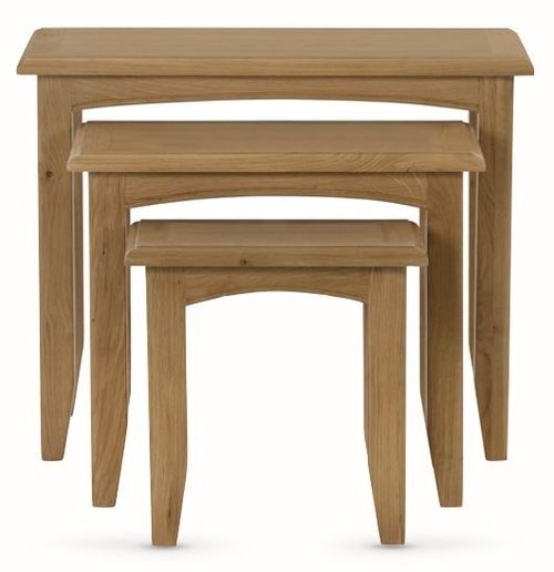 Kilkenny Oak Nest of 3 Tables