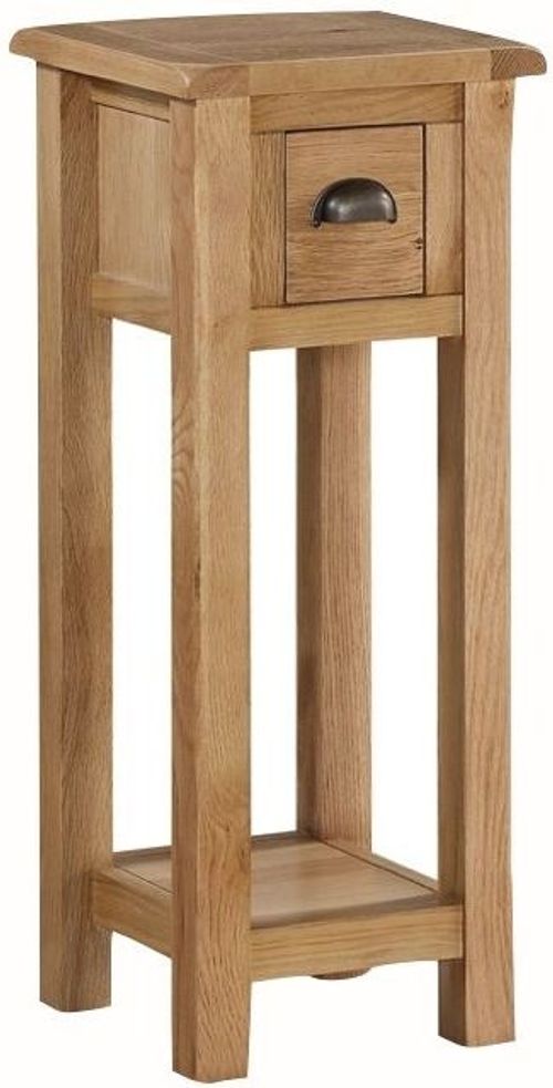 Kilmore Oak 1 Drawer Telephone Table