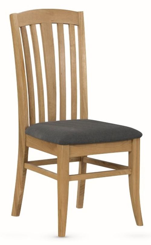 2 x Kilkenny Oak Slatted Back Dining Chair