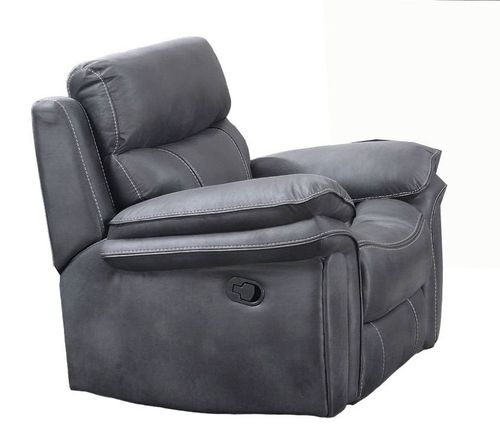 Richmond Grey Fabric Recliner Armchair