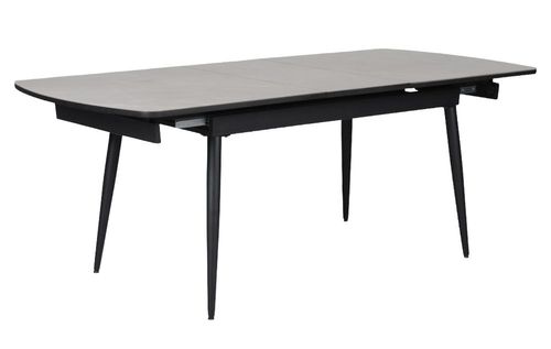 Cassino Grey Glass 6-8 Seater Extending Dining Table - 160cm-200cm