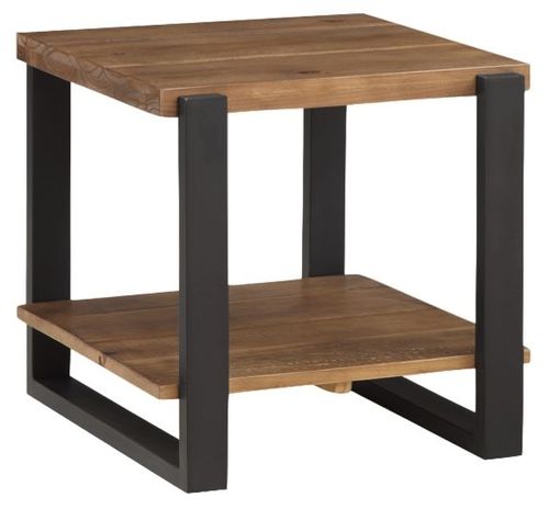 Pembroke Rustic Pine Lamp Table