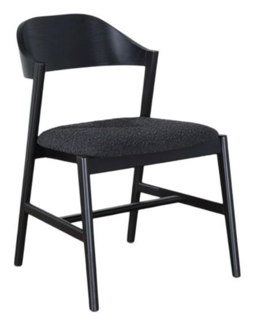 2 x Carrington Black Oak Dining Chair