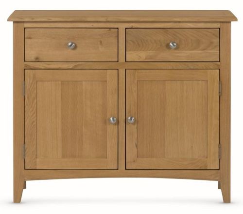 Kilkenny Oak 2 Door Small Sideboard - 100cm