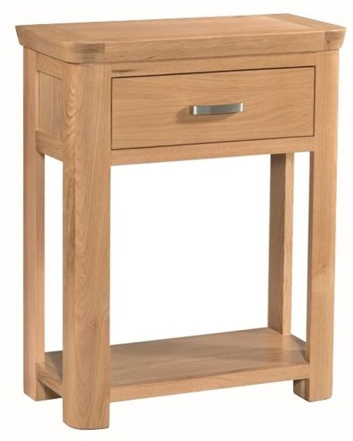 Treviso Oak 1 Drawer Console Table