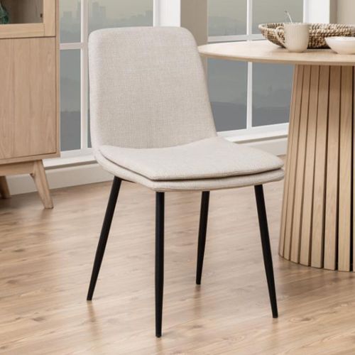4 x Becca Beige Dining Chair