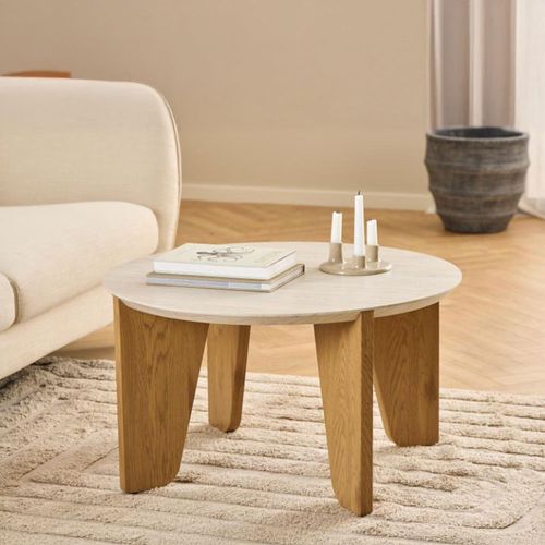 Dockland Oak Round Coffee Table