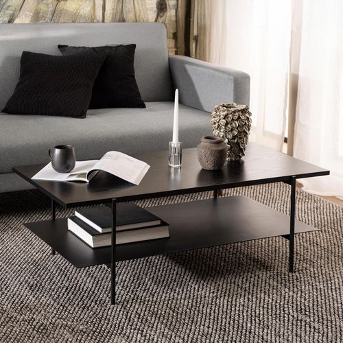 Angus Black Melamine Coffee Table