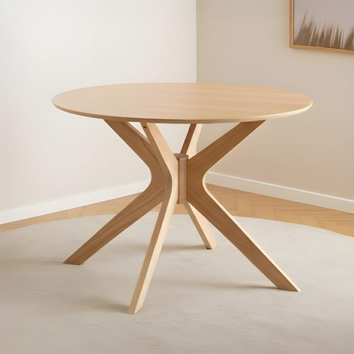 Duncan Oak 2 Seater Round Dining Table - 105cm