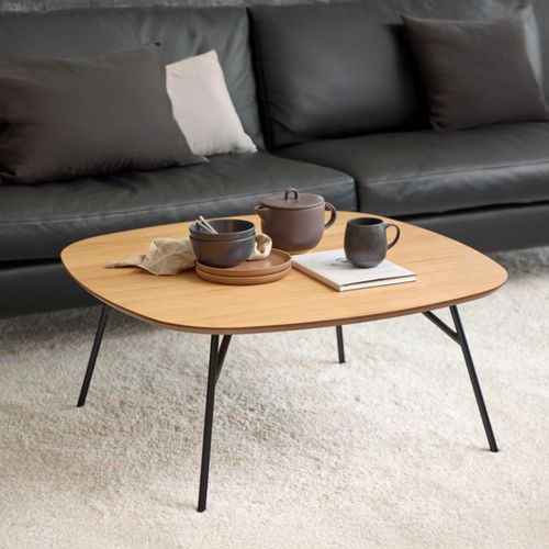 Caracas Oiled Oak Square Coffee Table