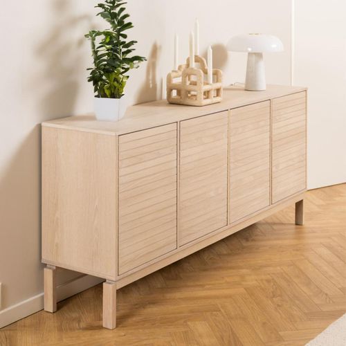Linley White Oak 4 Door Extra Large Sideboard - 180cm