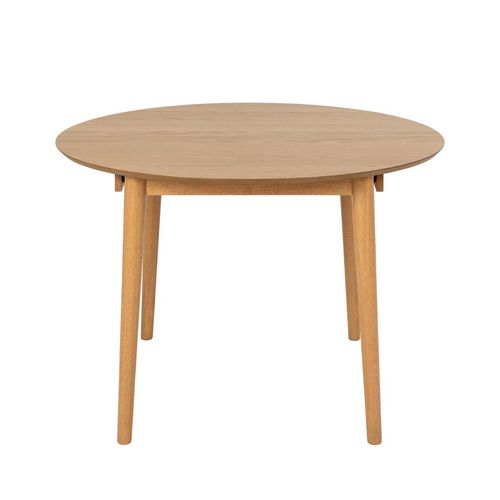 Montreux Oak 4-6 Seater Butterfly Extending Round Dining Table - 115cm-154cm