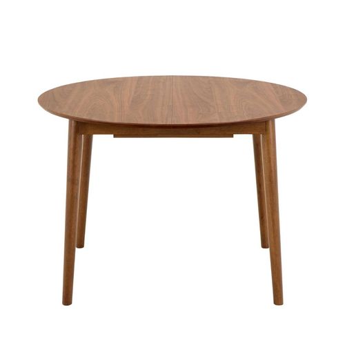 Montreux Walnut  4-6 Seater Butterfly Extending Round Dining Table - 115cm-154cm