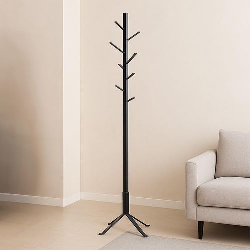 Vinson Black Metal Coat Hanger