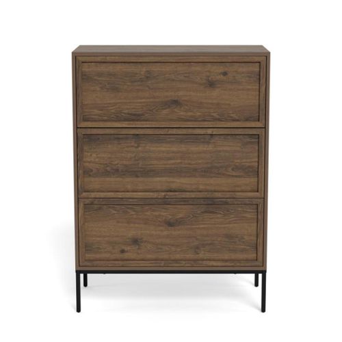 Palmdale Smoked Oak 3 Drawer Chest