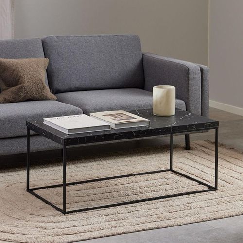 Barossa Black Marble Effect Coffee Table
