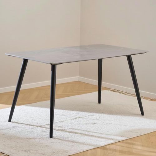 Wicklow Grey Ceramic 4 Seater Dining Table - 140cm