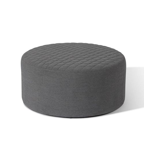 Maze Ambition Flanelle Quilted Outdoor Footstool
