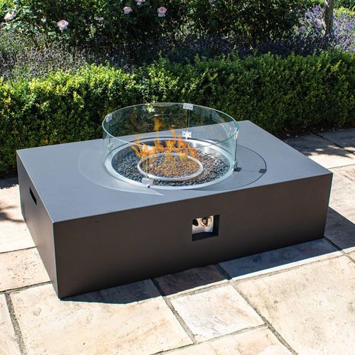 Maze Charcoal Outdoor Gas Fire Pit