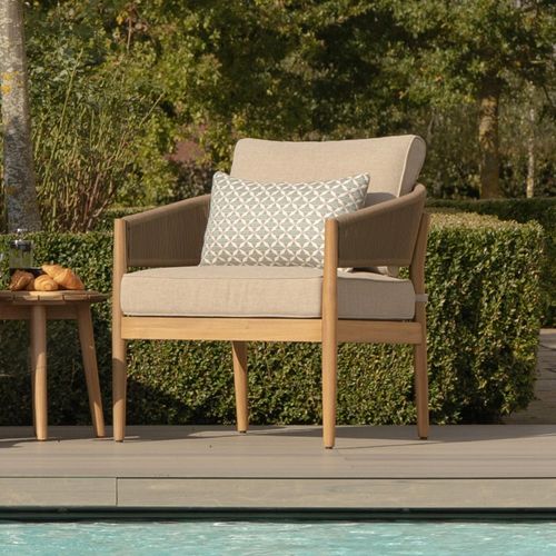 Maze Porto Sandstone Garden Lounge Chair