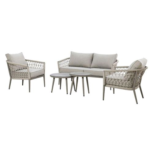 Maze Monaco Cool Linen 2 Seater Garden Sofa Set