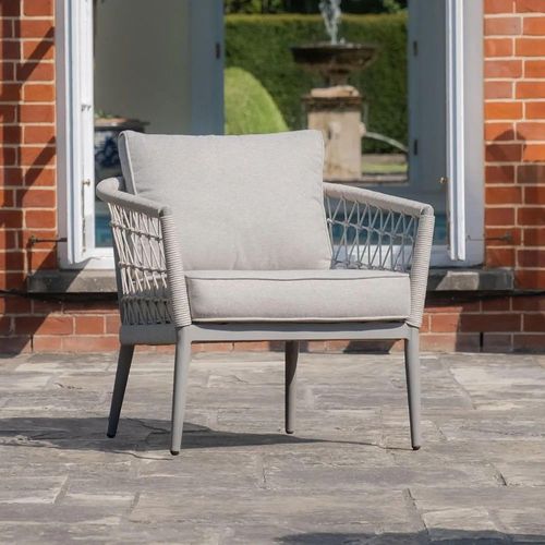 Maze Monaco Cool Linen Garden Lounge Chair