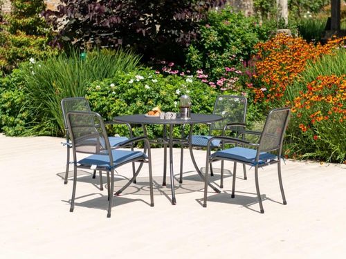 Alexander Rose Portofino Round Garden Dining Table - 105cm