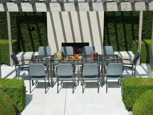 Alexander Rose Portofino Extending Garden Dining Table - 150cm-268cm