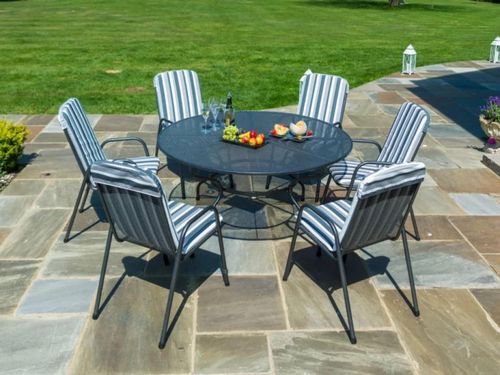 Alexander Rose Portofino Round Garden Dining Table - 150cm