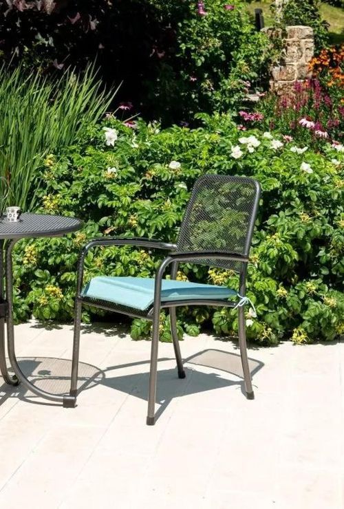 2 x Alexander Rose Portofino Stacking Garden Armchair Chair