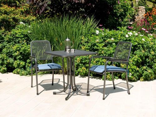 Alexander Rose Portofino 2 Seater Square Garden Bistro Table