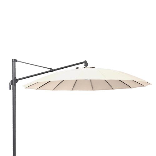 Alexander Rose Aluminium Round Cantilever 18 Spokes Outdoor Parasol - 300cm