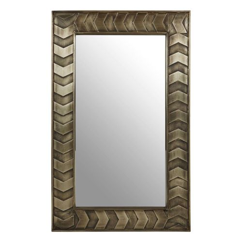 Sirsa Silver Metallic Wall Mirror