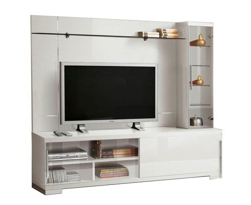 Alf Italia Asti White Gloss TV Center