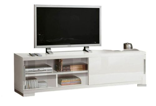 Alf Italia Asti White Gloss 185cm TV Unit