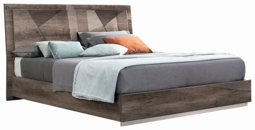 Alf Italia Favignana Rim Oak Bed - Sizes Available