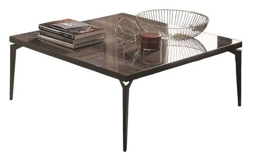 Alf Italia Matera Wood Grain Gloss Square Coffee Table