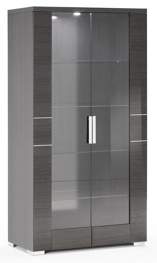 Alf Italia Versilia Black 2 Door Dispaly Cabinet