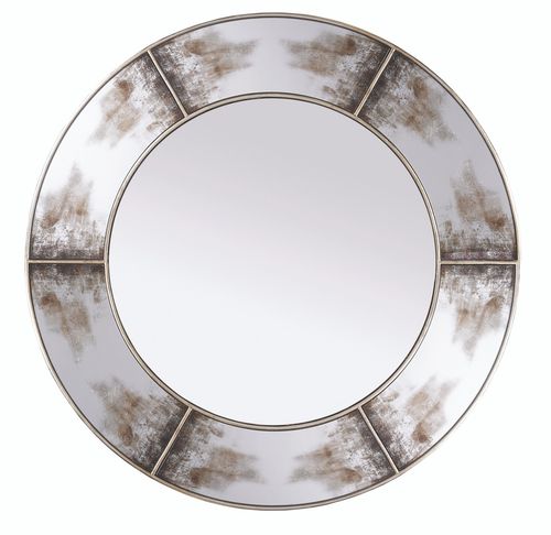 Mindy Brownes Zahra Champagne Round Mirror - Dia 100cm