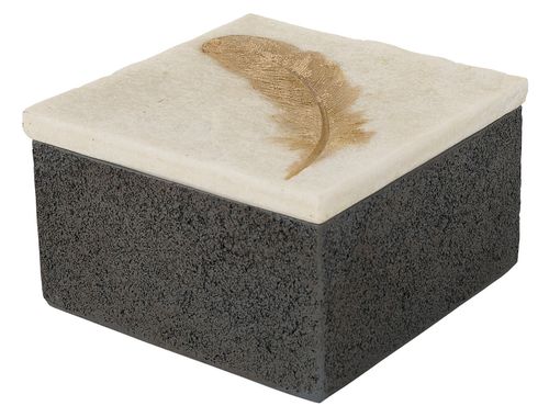 Mindy Brownes Feather Gold Small Box (Set of 4)