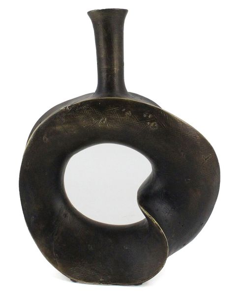 Mindy Brownes Abstract A Dark Small Vase