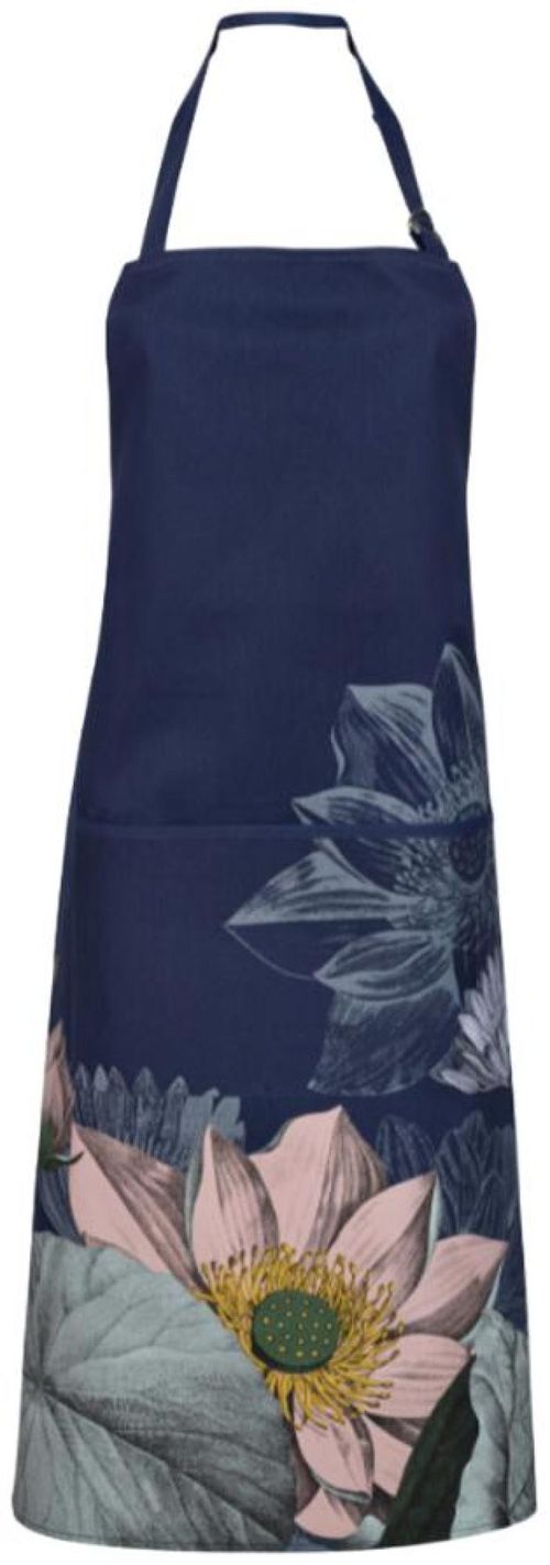 Mindy Brownes Bloom Blue Cotton Apron (Set of 6)