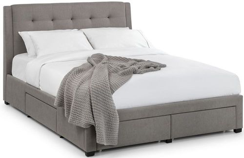 Fullerton Grey Fabric Storage Bed - Sizes Available