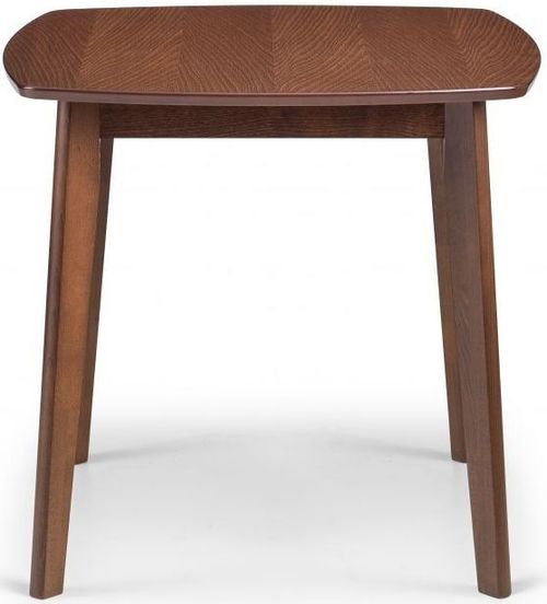 Lennox Walnut 2 Seater Square Dining Table