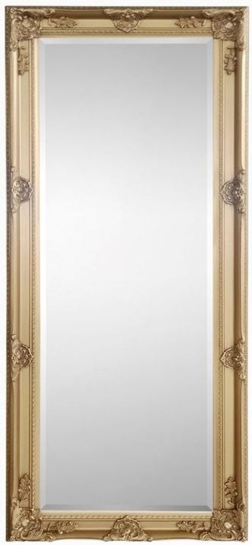 Palais Gold Rectangular Tall Leaner Mirror
