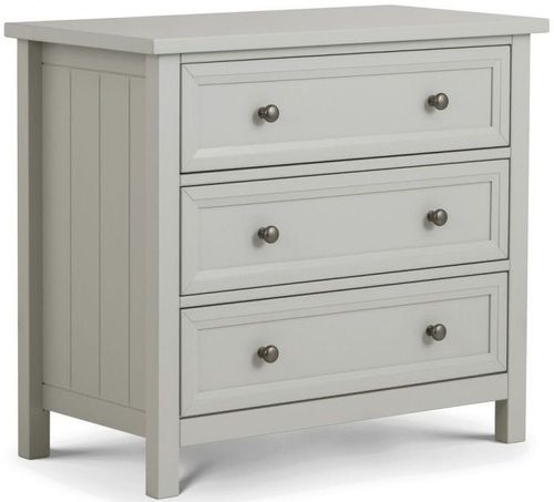 Maine Grey 3 Drawer Small Chest