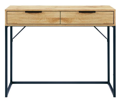 Bali Oak 2 Drawer Dressing Table