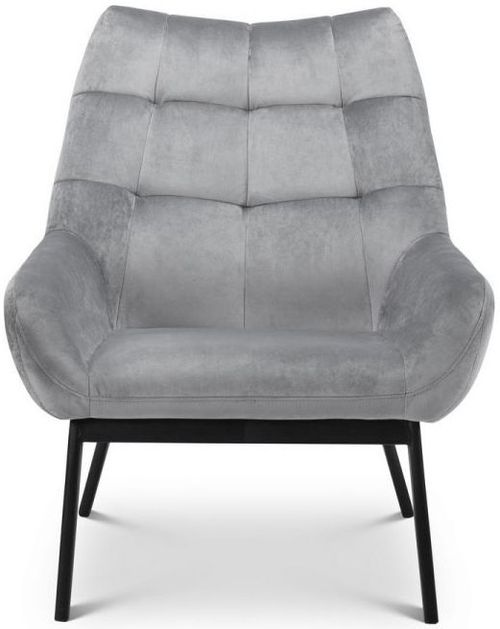 Lucerne Grey Fabric Accent Chair