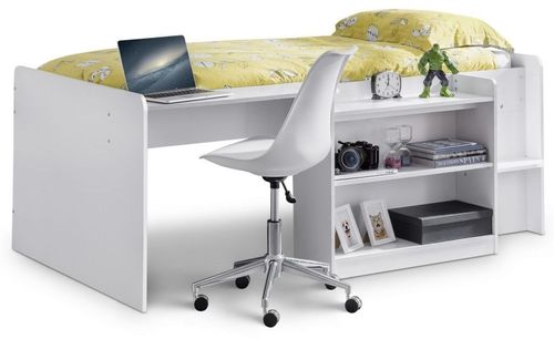 Neptune White Midsleeper Bed